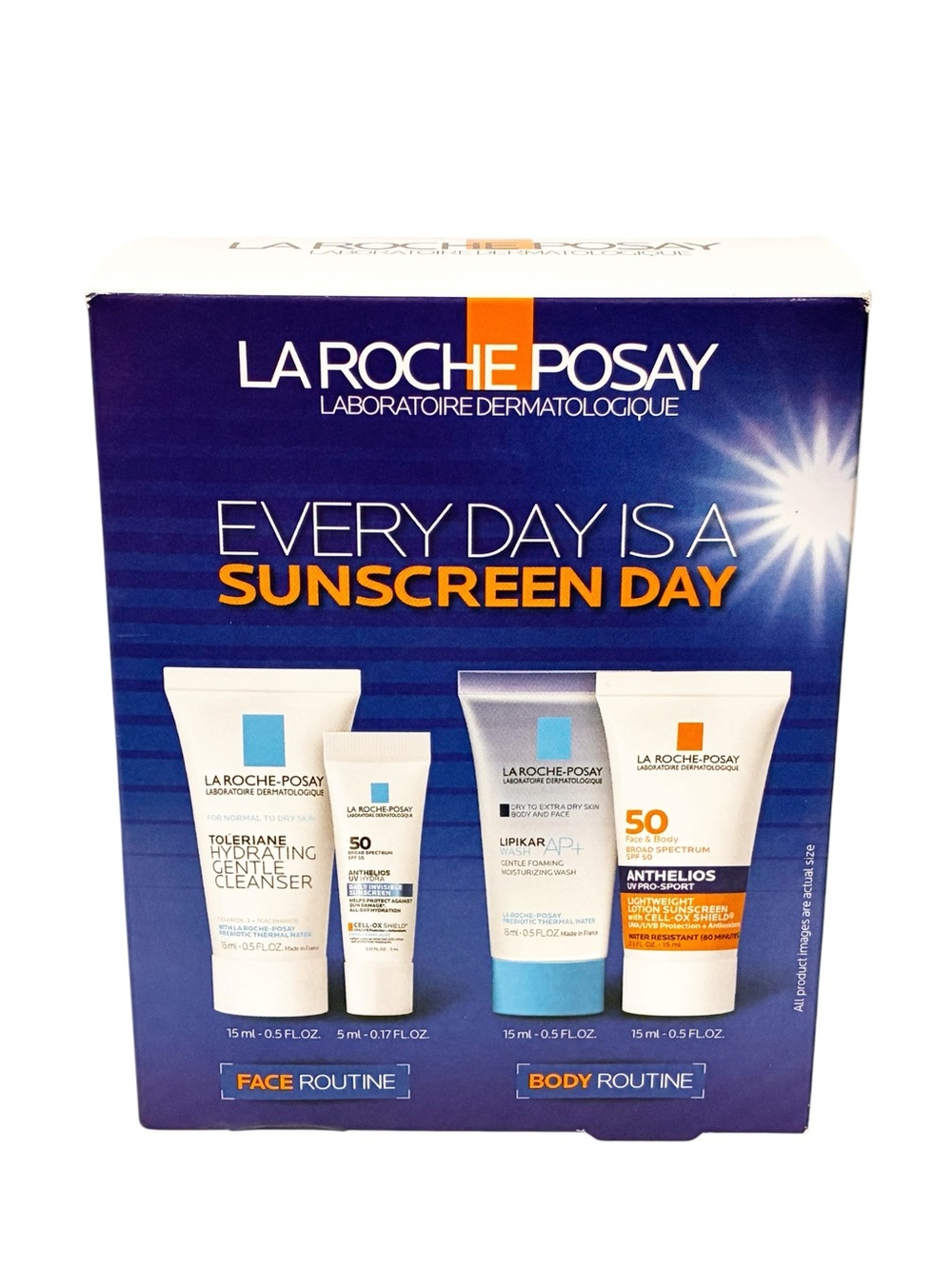 La Roche Posay Everyday is a Sunscreen Day Box Kit Set Skincare NEW